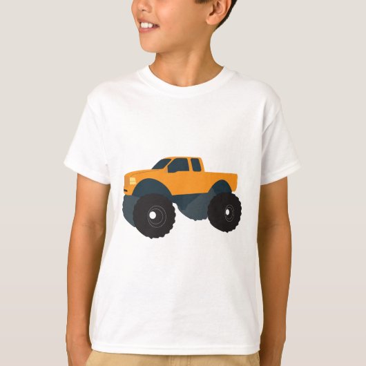 モンスタートラック車両 Tシャツ (正面)