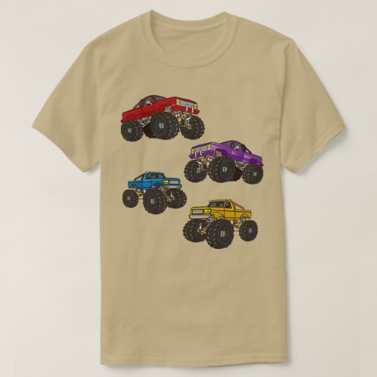 モンスタートラック違う4モンスタートラック Tシャツ (デザイン正面)