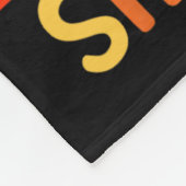 モンスタートラック100日幼稚園スマール フリースブランケット (角)