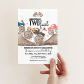 モンスタートラック2速誕生日招待状 招待状