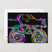 モンスタートラック4X4 ポストカード (正面/裏面)