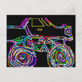 モンスタートラック4X4 ポストカード