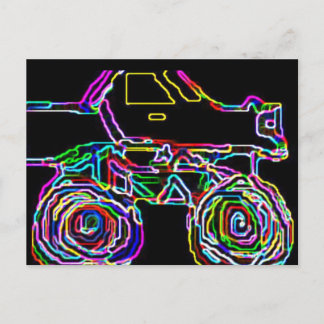 モンスタートラック4X4 ポストカード