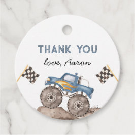 モンスタートラック、エンジンを始動 フェイバータグ