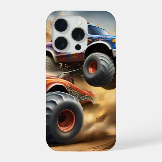 モンスタートラック・クラッシュダービー: 混沌の輪 iPhoneケース (裏面)