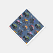 モンスタートラック スタンダードカクテルナプキン (角)