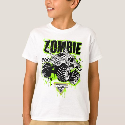 モンスタートラック ゾンビ Tシャツ (正面)