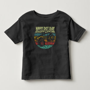 モンスタートラック ハッピーインターナショナルドットデー トドラーTシャツ
