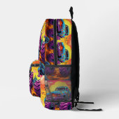 モンスタートラック プリントバックパック (右)