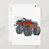モンスタートラック ポストカード (正面/裏面)
