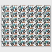 モンスタートラック ラッピングペーパー (フラット)