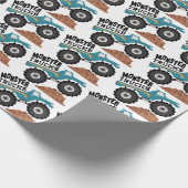 モンスタートラック ラッピングペーパー (角)