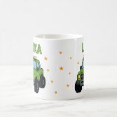 モンスタートラック 名前 年齢 誕生日 コーヒーマグカップ (中央)