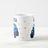 モンスタートラック 名前 年齢 誕生日 コーヒーマグカップ (中央)