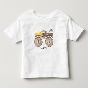 モンスタートラック 幼児用Tシャツ トドラーTシャツ