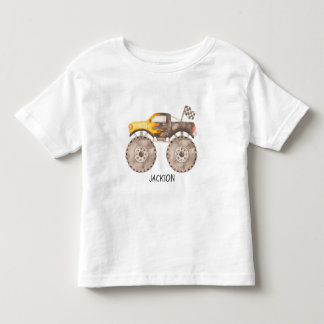 モンスタートラック 幼児用Tシャツ トドラーTシャツ
