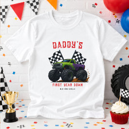 モンスタートラック 誕生日パーティー Tシャツ