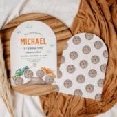 モンスタートラックBashアーク形招待状 招待状