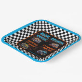 モンスタートラックBash少年7thバースデーパーティー ペーパープレート (傾斜あり)