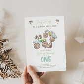 モンスタートラックBash誕生日招待状 招待状