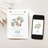 モンスタートラックBash誕生日招待状 招待状