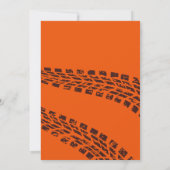 モンスタートラックBash Boy 9thバースデーパーティー 招待状 (裏面)