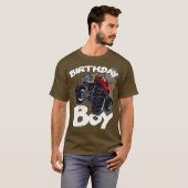 モンスタートラックTシャツ 面白い誕生日男の子ギフト Tシャツ (正面フル)