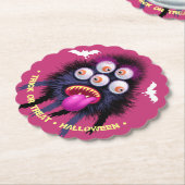 モンスタートリック/トリートハローウィンパーティコースター ペーパーコースター (アングル)