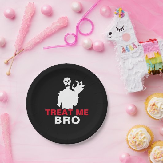 モンスタートリートマイブロハローウィーンカスタマイズ ペーパープレート (パーティー)