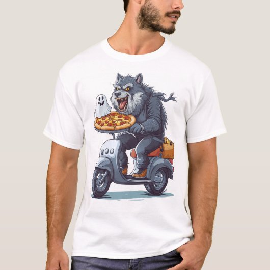 モンスタードデリバリーサービス Tシャツ (正面)