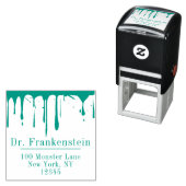 モンスタードリップスライム – ハロウィン差出人住所 セルフインキングスタンプ (インサイチュ)