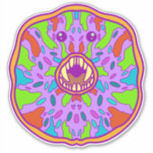 モンスタードーナツ シール (正面)