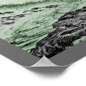 モンスターノッケン歩くアウトオブザウォーター ポスター (角)