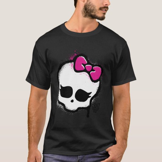 モンスターハイグラフィティスカル Tシャツ (正面)