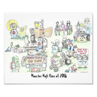 モンスターハイ フォトプリント           