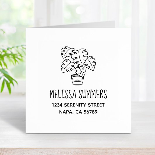 モンスターハウスプラントアドレス ラバースタンプ