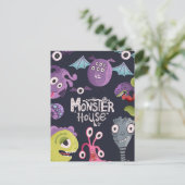 モンスターハウス ポストカード (スタンド正面)