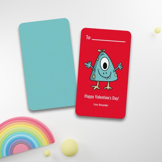 モンスターハッピーバレンタインデー学校 ノートカード