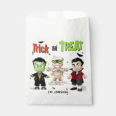 モンスターハローウィンパーティの好意バッグ フェイバーバッグ (正面)