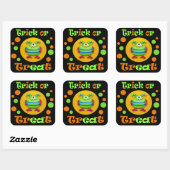 モンスターハローウィンパーティ スクエアシール (シート)