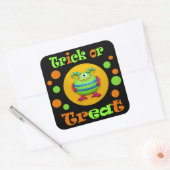 モンスターハローウィンパーティ スクエアシール (封筒)