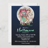 モンスターハローウィンパーティ 招待状 (正面)