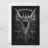 モンスターハローウィンパーティ 招待状 (裏面)