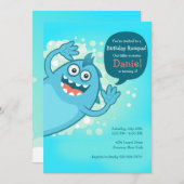 モンスターハロー招待状 招待状 (正面/裏面)