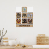 モンスターハンター世界長老ドラゴン ポスター (キッチン)