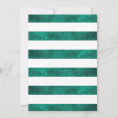 モンスターバッシュおもしろい不気味ゾンビハローウィンパーティ 招待状 (裏面)