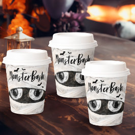 モンスターバッシュおもしろい不気味ミイラハローウィンパーティ 紙コップ