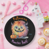 モンスターバッシュハローウィンパーティ ペーパープレート (パーティー)