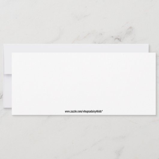 モンスターバッシュバースデーパーティ招待状 招待状 (裏面)