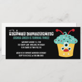 モンスターバッシュバースデーパーティ招待状 招待状 (正面/裏面)